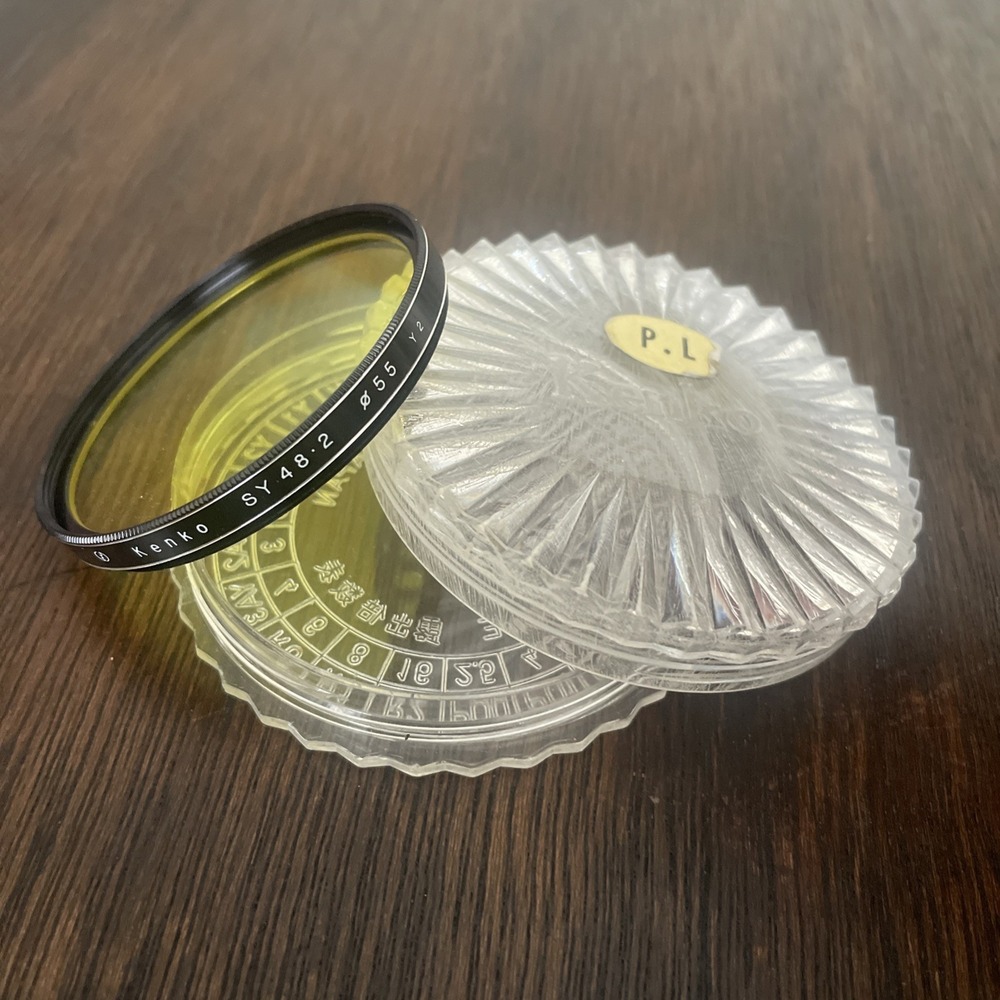 Kenko SY48-2 55mm Y2 Yellow Lens Filter Made In Japan